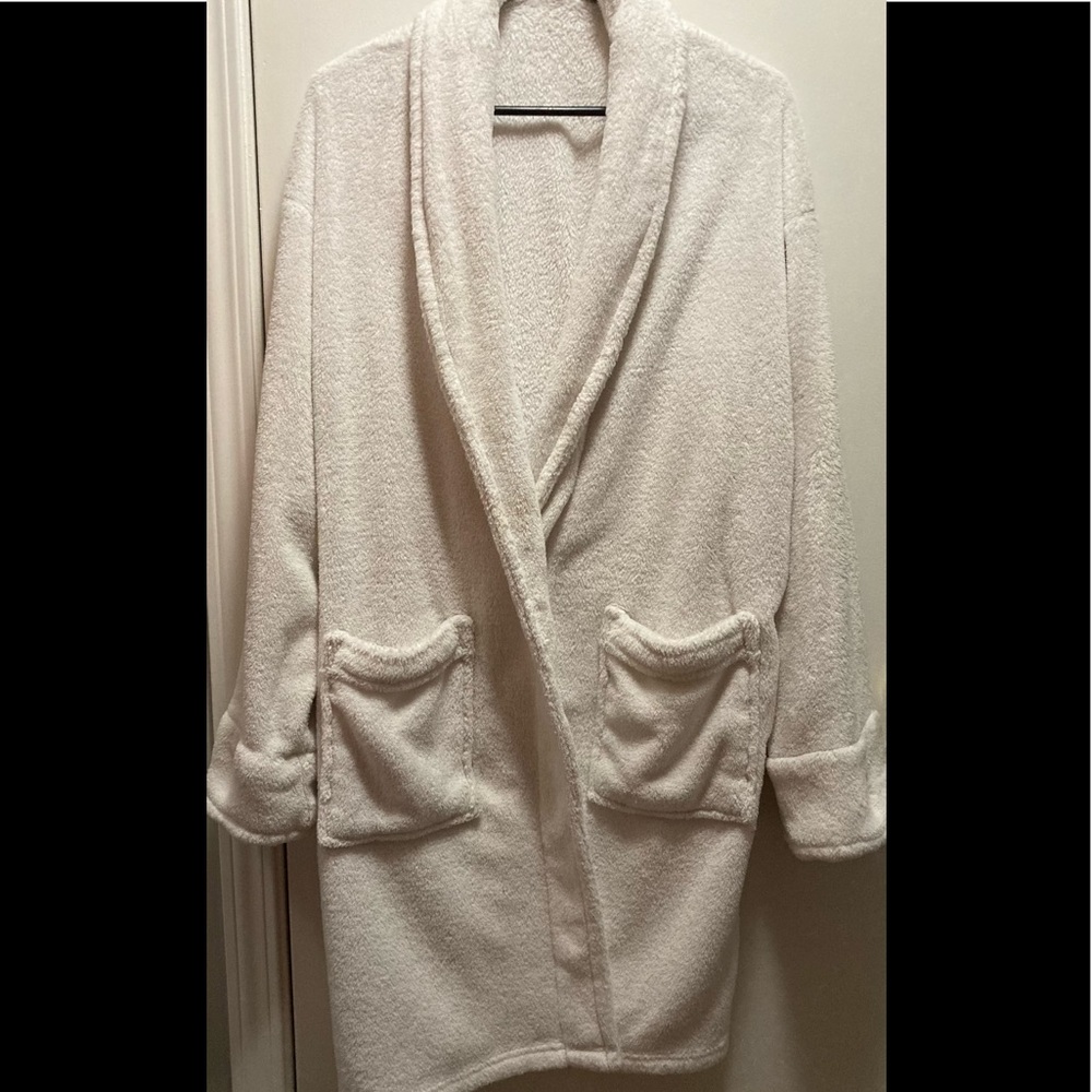 White Bathrobe